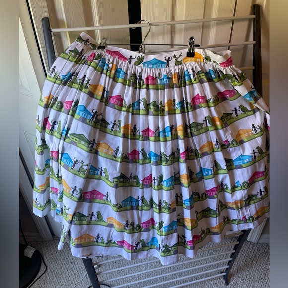 Edward Scissorhands Swing Skirt - Picture 1 of 8
